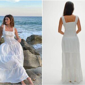 Frankie's Bikinis - Christabelle Ruffle Maxi Dress